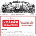 Feltöltésre került a Hírmondó 2020. áprilisi első KÜLÖNSZÁMA! Feltöltésre került a Hírmondó 2020. áprilisi első KÜLÖNSZÁMA!