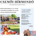 Feltöltésre került a 2023. májusi Hírmondó Feltöltésre került a 2023. májusi Hírmondó